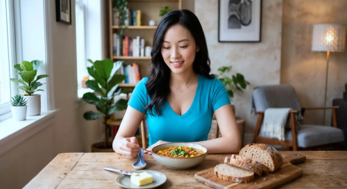 Kombinasi Nutrisi: Roti Terigu Premium dan Sup Sehat cover
